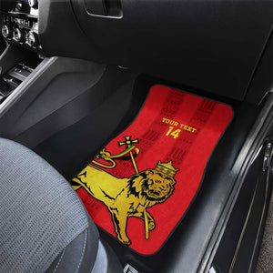 Ethiopia Football Car Mats 2024 Go Champions Walia Ibex