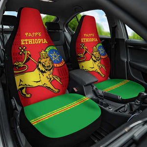 Ethiopia Football Car Seat Cover 2024 Go Champions Walia Ibex