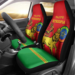 Ethiopia Football Car Seat Cover 2024 Go Champions Walia Ibex