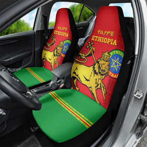 Ethiopia Football Car Seat Cover 2024 Go Champions Walia Ibex