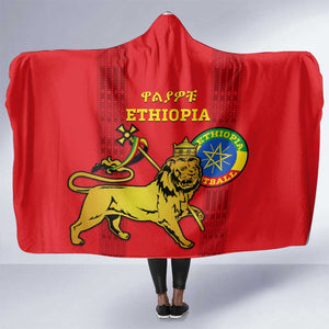 Ethiopia Football Hooded Blanket 2024 Go Champions Walia Ibex