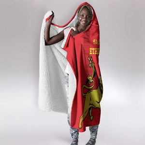 Ethiopia Football Hooded Blanket 2024 Go Champions Walia Ibex