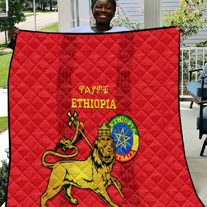 Ethiopia Football Quilt 2024 Go Champions Walia Ibex