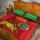Ethiopia Football Quilt Bed Set 2024 Go Champions Walia Ibex