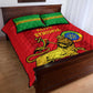 Ethiopia Football Quilt Bed Set 2024 Go Champions Walia Ibex