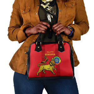 Ethiopia Football Shoulder Handbag 2024 Go Champions Walia Ibex