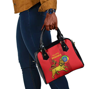 Ethiopia Football Shoulder Handbag 2024 Go Champions Walia Ibex