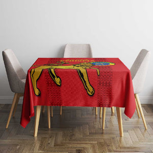 Ethiopia Football Tablecloth 2024 Go Champions Walia Ibex