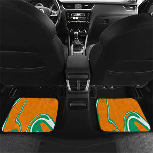 Ivory Coast Football Car Mats 2024 Go Champions Les Elephants