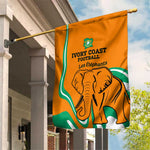 Ivory Coast Football Garden Flag 2024 Go Champions Les Elephants