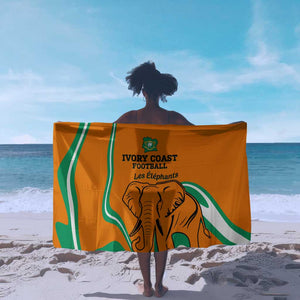 Ivory Coast Football Sarong 2024 Go Champions Les Elephants