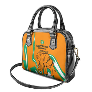 Ivory Coast Football Shoulder Handbag 2024 Go Champions Les Elephants