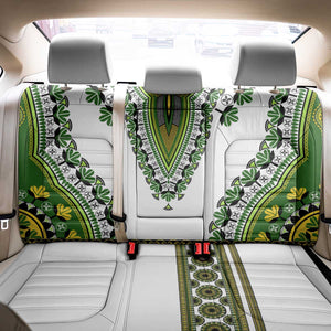 Africa Back Car Seat Cover African Dashiki Royal Green Version