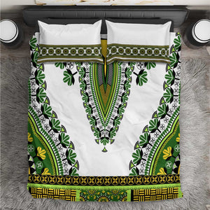 Africa Bedding Set African Dashiki Royal Green Version