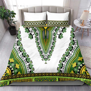 Africa Bedding Set African Dashiki Royal Green Version