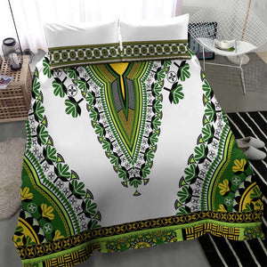 Africa Bedding Set African Dashiki Royal Green Version