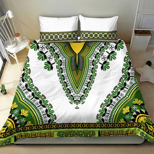 Africa Bedding Set African Dashiki Royal Green Version