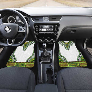 Africa Car Mats African Dashiki Royal Green Version