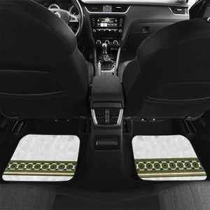 Africa Car Mats African Dashiki Royal Green Version