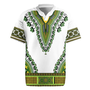 Africa Rugby Jersey African Dashiki Royal Green Version