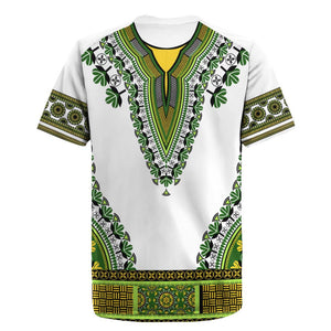 Africa Rugby Jersey African Dashiki Royal Green Version