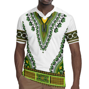 Africa Rugby Jersey African Dashiki Royal Green Version