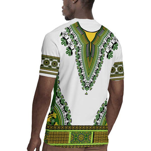 Africa Rugby Jersey African Dashiki Royal Green Version