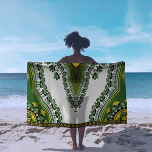 Africa Sarong African Dashiki Royal Green Version