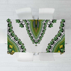 Africa Tablecloth African Dashiki Royal Green Version