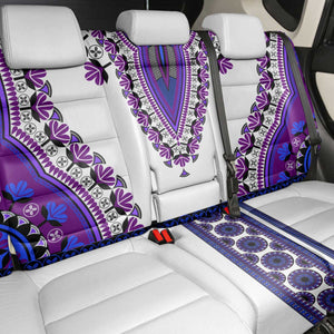 Africa Back Car Seat Cover African Dashiki Royal Purple Version