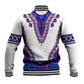 Africa Baseball Jacket African Dashiki Royal Purple Version LT14