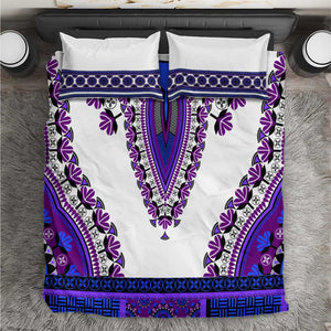 Africa Bedding Set African Dashiki Royal Purple Version