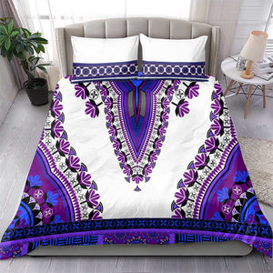 Africa Bedding Set African Dashiki Royal Purple Version