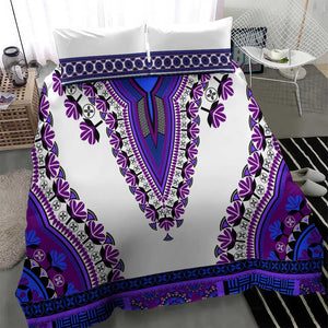 Africa Bedding Set African Dashiki Royal Purple Version