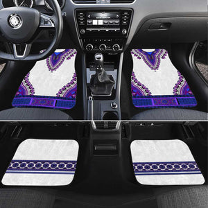 Africa Car Mats African Dashiki Royal Purple Version