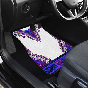 Africa Car Mats African Dashiki Royal Purple Version