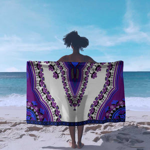 Africa Sarong African Dashiki Royal Purple Version