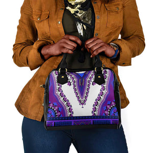 Africa Shoulder Handbag African Dashiki Royal Purple Version