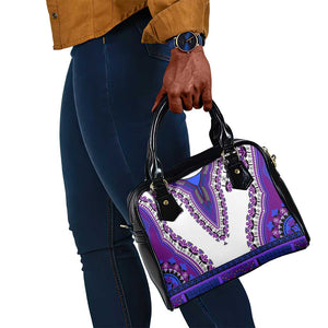 Africa Shoulder Handbag African Dashiki Royal Purple Version