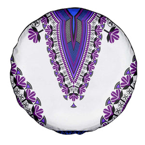 Africa Spare Tire Cover African Dashiki Royal Purple Version