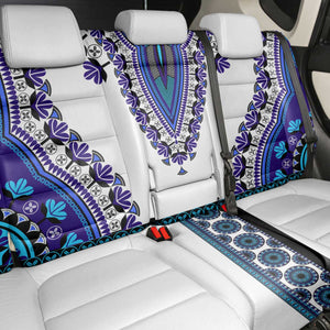 Africa Back Car Seat Cover African Dashiki Royal Blue Version