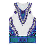 Africa Basketball Jersey African Dashiki Royal Blue Version LT14