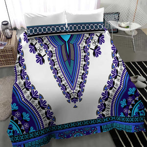 Africa Bedding Set African Dashiki Royal Blue Version