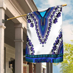 Africa Garden Flag African Dashiki Royal Blue Version