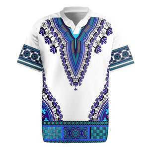 Africa Rugby Jersey African Dashiki Royal Blue Version