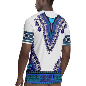 Africa Rugby Jersey African Dashiki Royal Blue Version