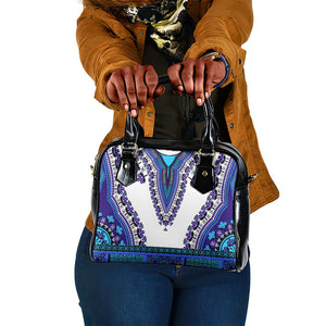 Africa Shoulder Handbag African Dashiki Royal Blue Version