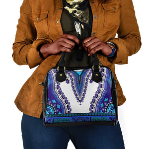 Africa Shoulder Handbag African Dashiki Royal Blue Version