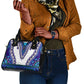 Africa Shoulder Handbag African Dashiki Royal Blue Version