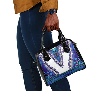 Africa Shoulder Handbag African Dashiki Royal Blue Version